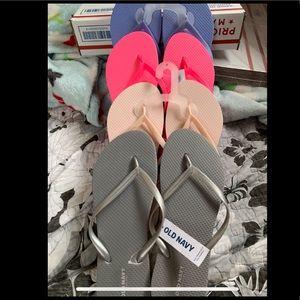 Old navy flip flops bundle